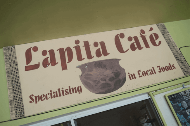 Lapita cafe entrance