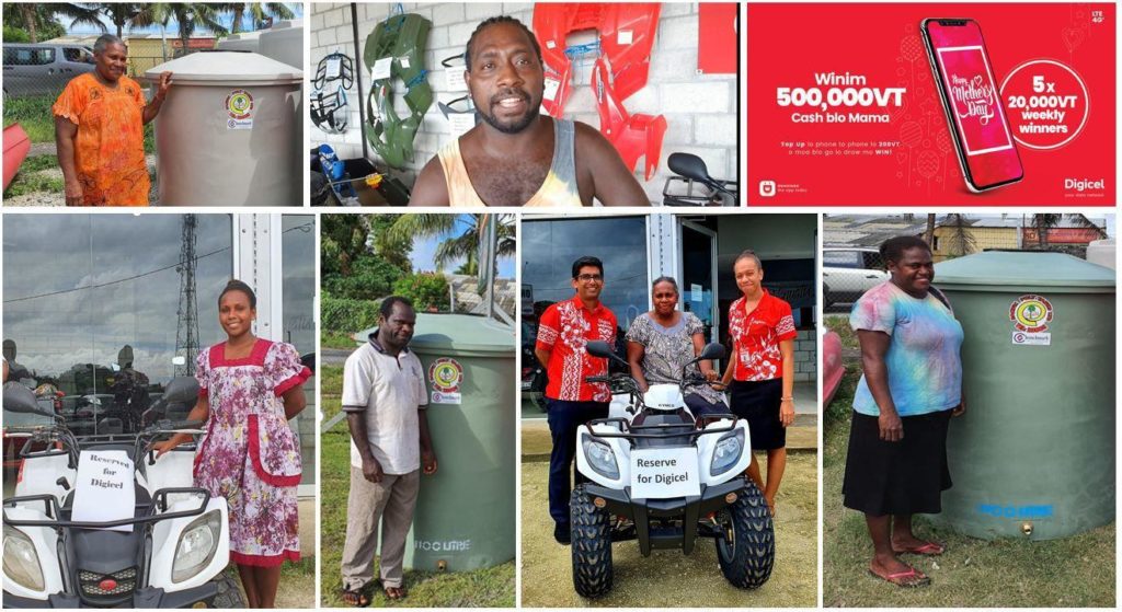 Digicel launches 'WIN 500,000VT cash blo MAMA'